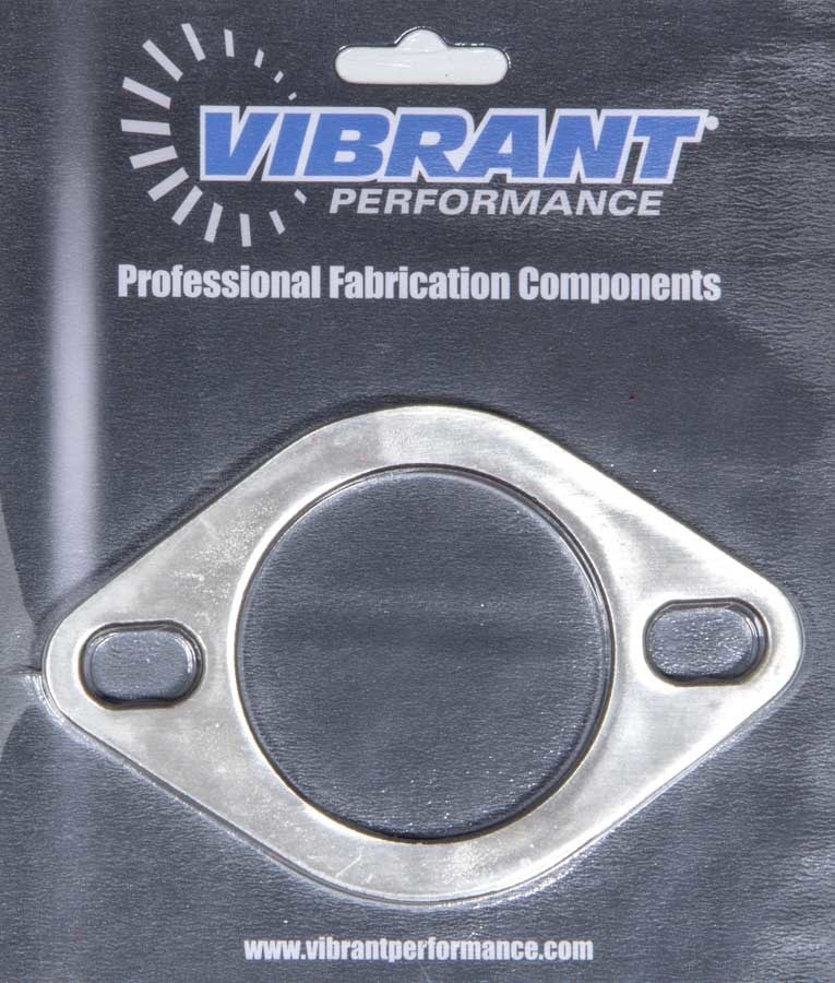 Vibrant Performance 1472S 2-Bolt Stainless Steel Exhaust Collector Flange, 2.5-Inch ID