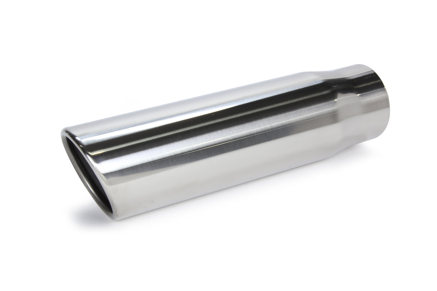 Vibrant Performance 1575 Stainless Steel Weld-On Exhaust Tip, 2.5-Inch Inlet, 3-Inch Round Outlet