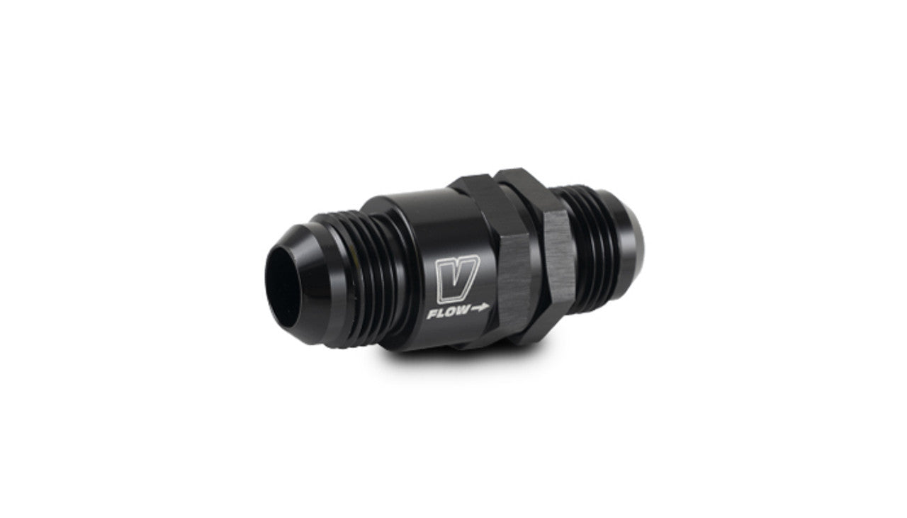 Vibrant Performance 16024 Piston-Style One-Way Check Valve, -12 AN Male Inlet and Outlet
