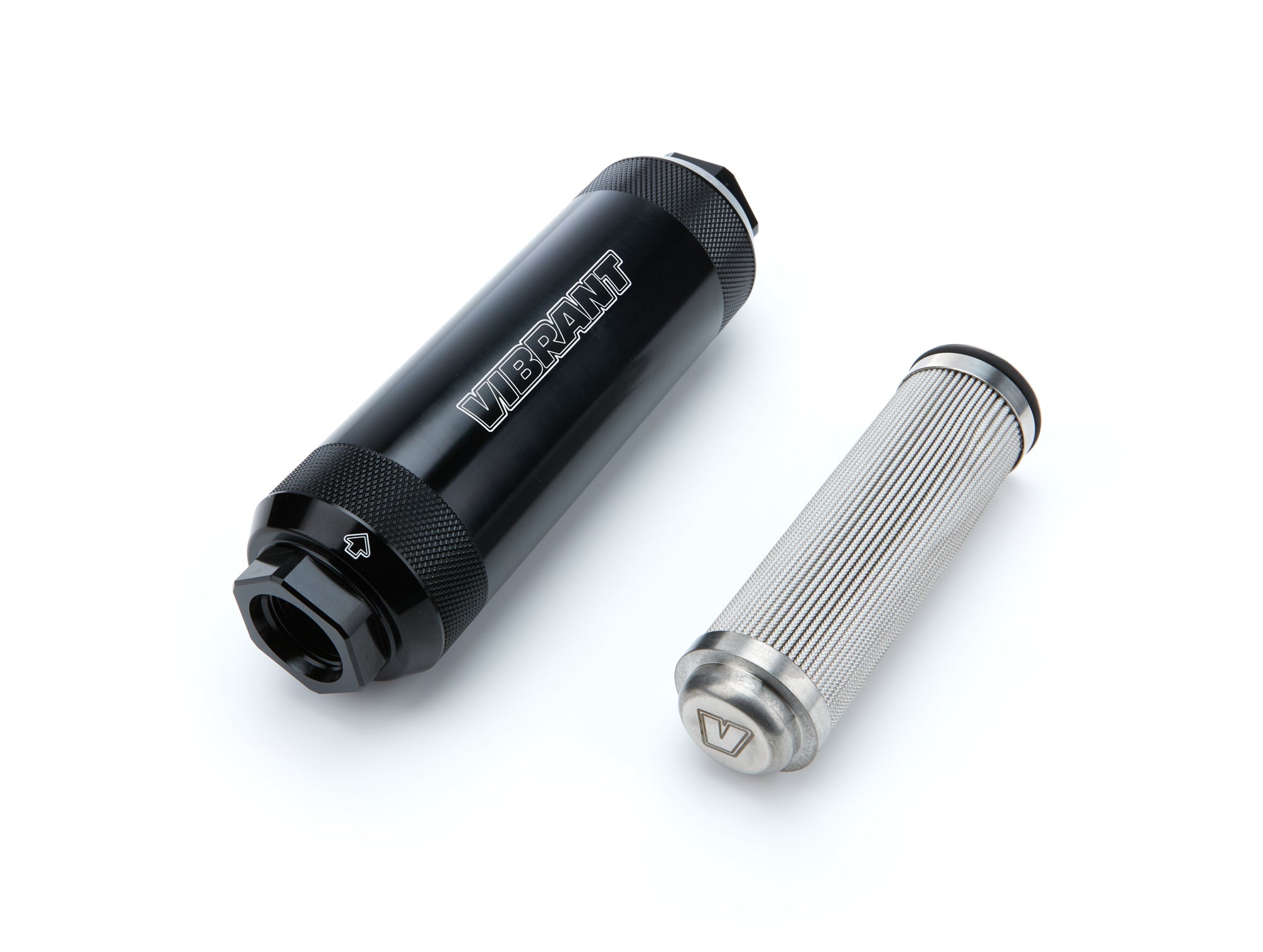 Vibrant Performance HD PowerFilter Fuel Filter 16280, 10 Micron, 12 AN Female O-Ring