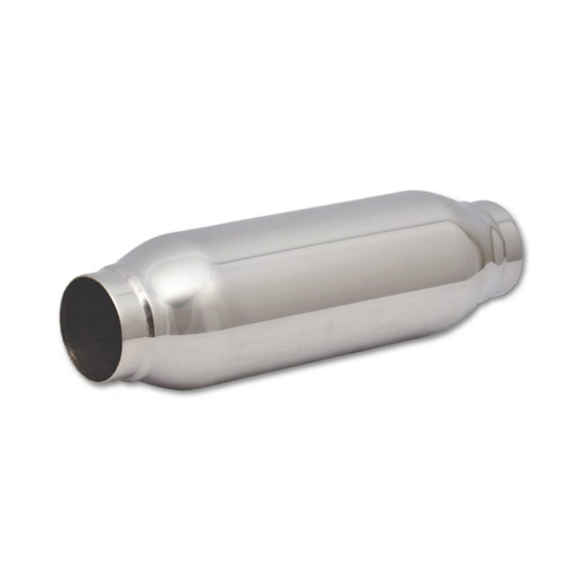 Vibrant Performance 1790 Bottle-Style Resonator, 2.25-Inlet/Outlet, 12-Inch Stainless Steel