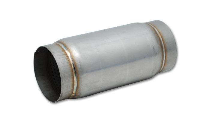 Vibrant Performance 1796 Stainless Steel Race Muffler, 3.5-Inch Center Inlet and Outlet