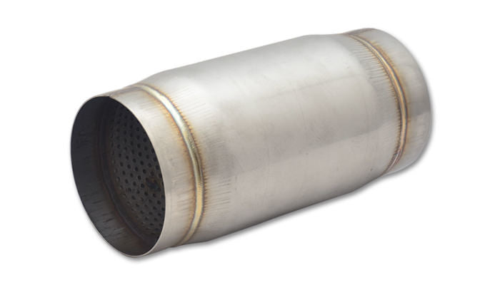 Vibrant Performance 1797 Stainless Steel Race Muffler, 4-Inch Center Inlet and Outlet
