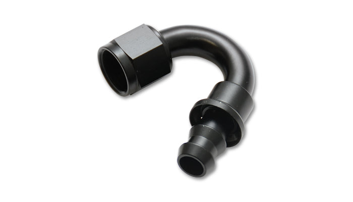 Vibrant Performance 22506 -6AN 150-Degree Push-On Hose End Fitting