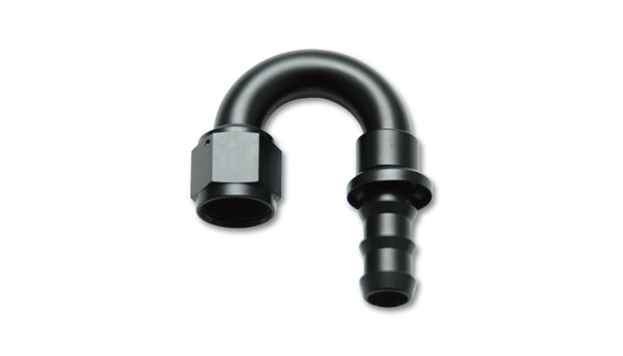 Vibrant Performance 22812 Push-On 180-Degree -12AN Hose End Fitting