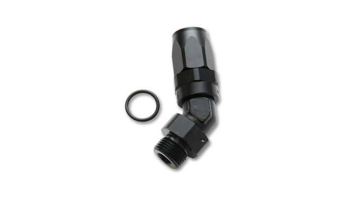 Vibrant Performance 24402 45-Degree -6AN Hose End to -6AN Male O-Ring Fitting