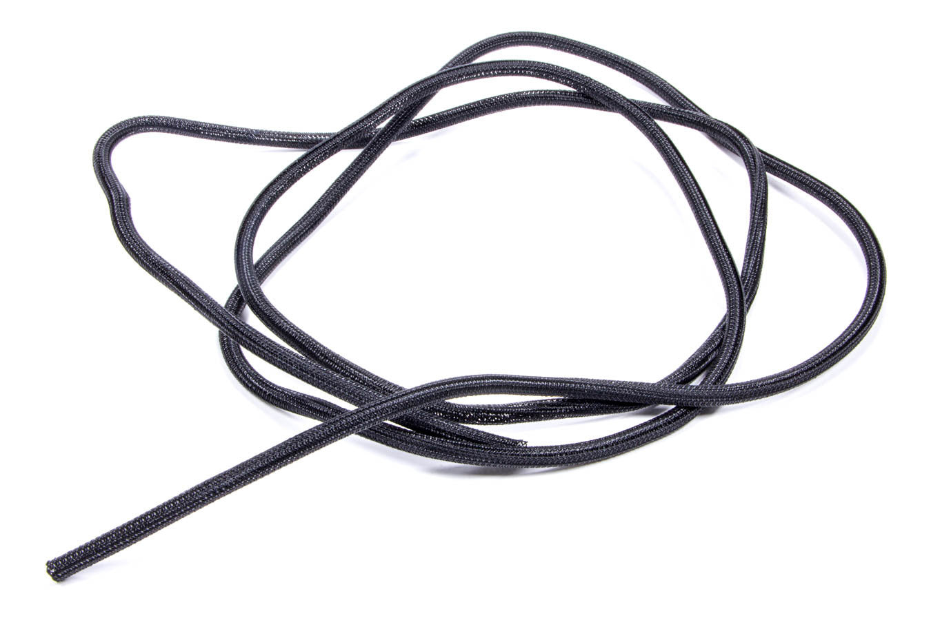 Vibrant Performance 25800 1/4-Inch Split Braided Wire Wrap Sleeving, 10-Foot, Black