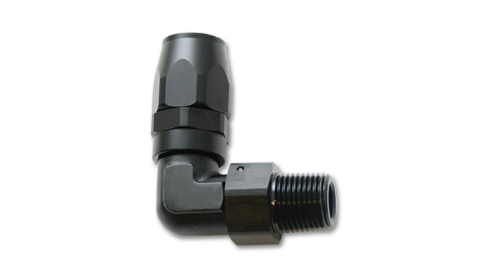 Vibrant Performance 26906 90-Degree -10AN Hose End to 3/8 in NPT Male Fitting