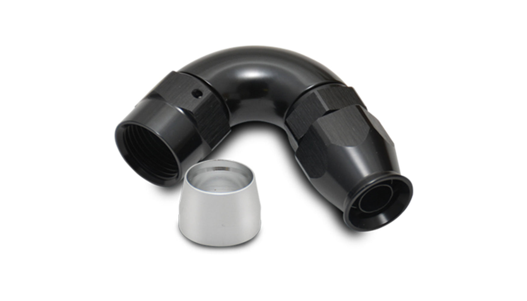 Vibrant Performance 28212 120-Degree High-Flow -12AN PTFE Hose End Fitting