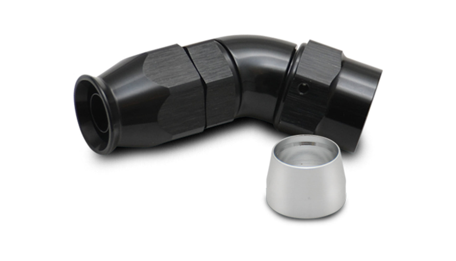 Vibrant Performance 28412 45-Degree High-Flow -12AN Hose End Fitting