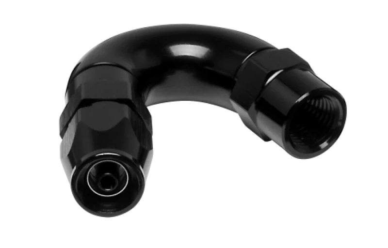 Vibrant Performance 28503 150-Degree -3AN PTFE Hose End Fitting, Female, Black Anodized Aluminum