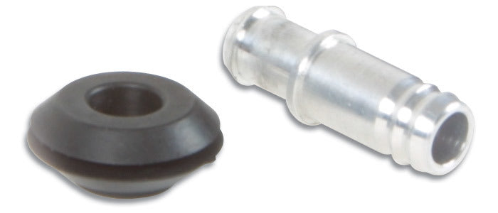 Vibrant Performance 2895 Straight Vacuum Line Fitting, 10 mm to 3/8 in Hose Barb