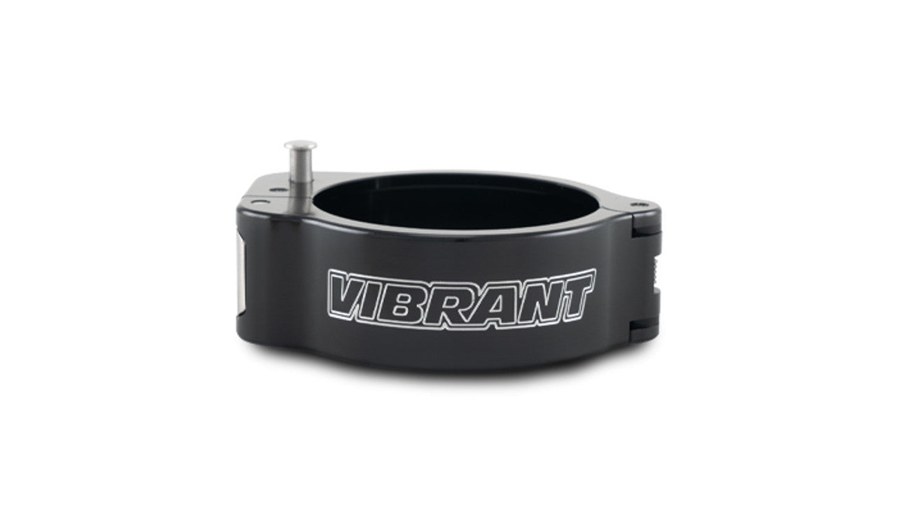 Vibrant Performance HD2.0 VanJen Clamp for 2-Inch OD Tubing, Pinless Quick Release, Black Anodized Aluminum, Part 32533