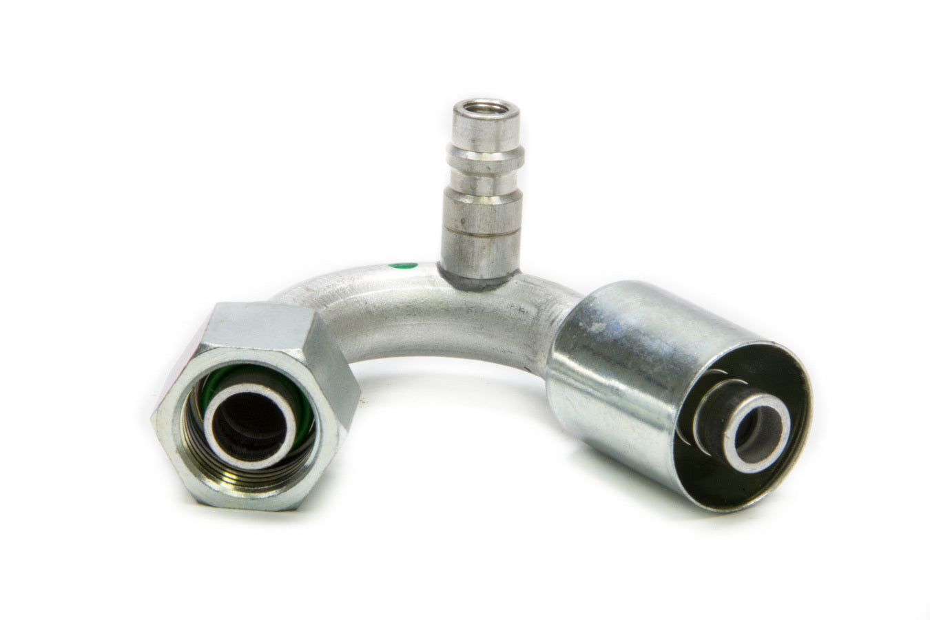 Vintage Air 35543-VUG #10 135-Degree AC Refrigerant Hose-End Fitting