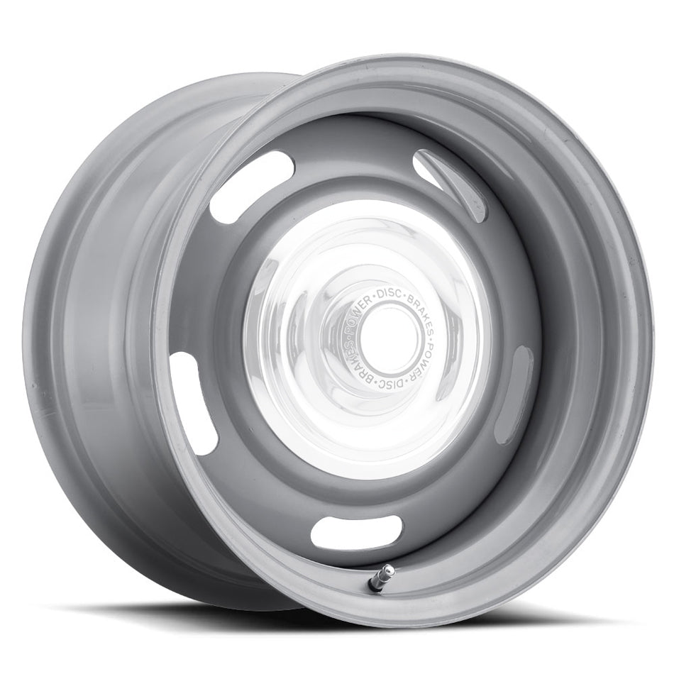 Vision Rally Wheel 15x6in 15x6 Silver 55-5604