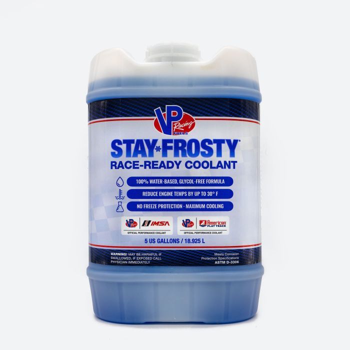 VP Racing Stay Frosty Race-Ready Coolant 5 Gallon Bucket, Part Number 2306