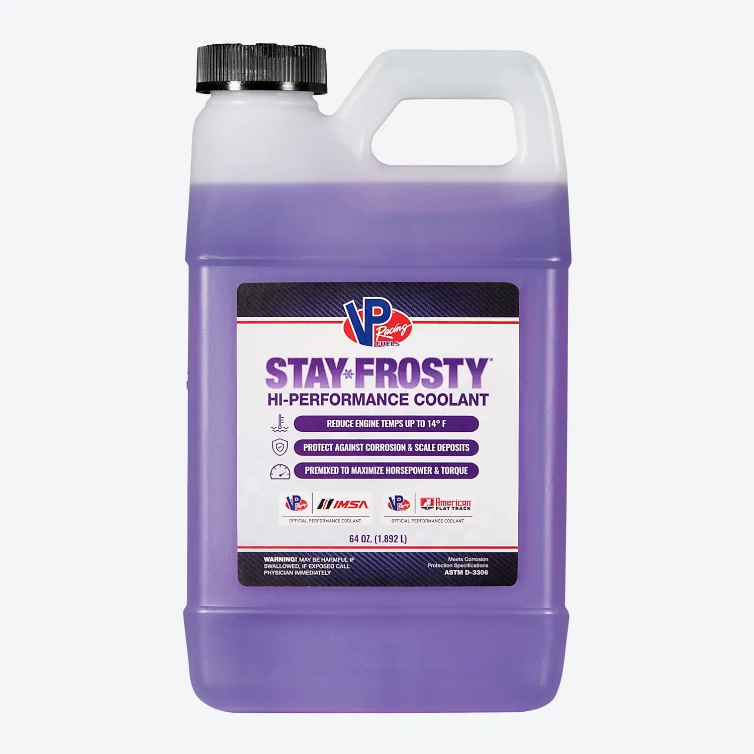 VP Racing Stay Frosty Hi-Performance Coolant 1 Gallon Jug, Part Number 23071