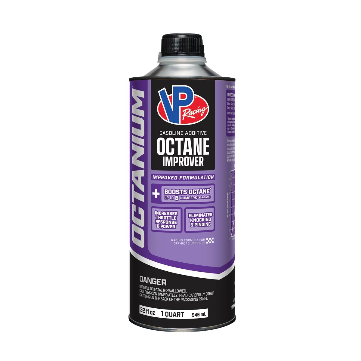VP Racing Octanium Octane Booster 32 oz Bottle, Part Number 2855