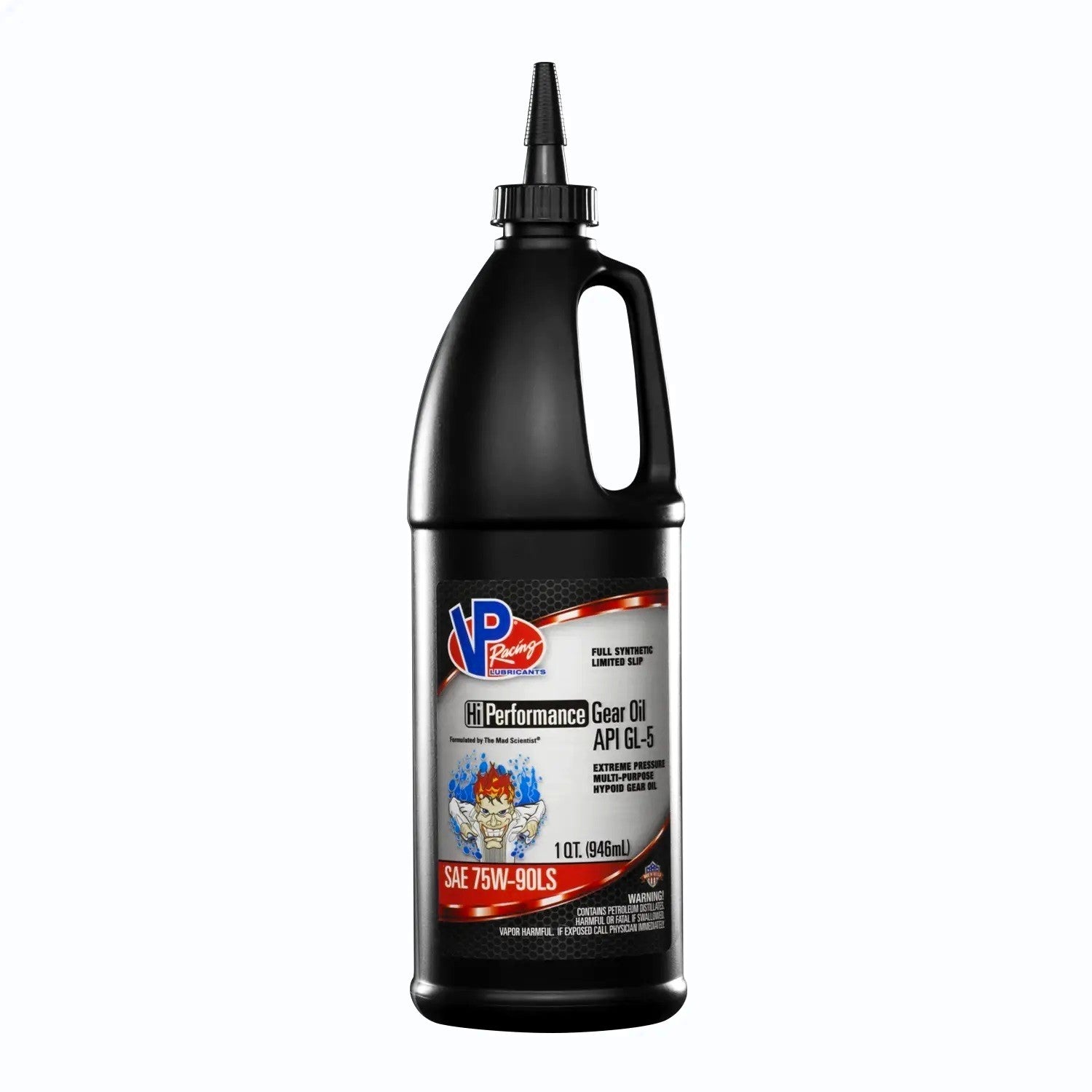 VP RACING 2885 Hi-Performance 75W-90 LS Synthetic Gear Oil, 1 Quart