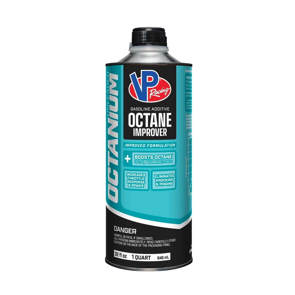 VP Racing Octanium Unleaded Octane Booster 32 oz Bottle, Part Number 29505