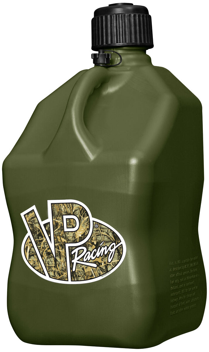 VP Racing 3842-CA Motorsports Jug 5.5-Gallon Camo Square Utility Container