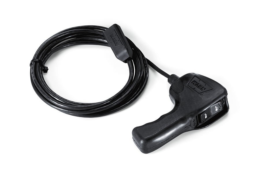 WARN 83658 Wired Winch Remote Control with 12-Foot Cord for 9.5ti, 9.5cti and 16.5ti Winches