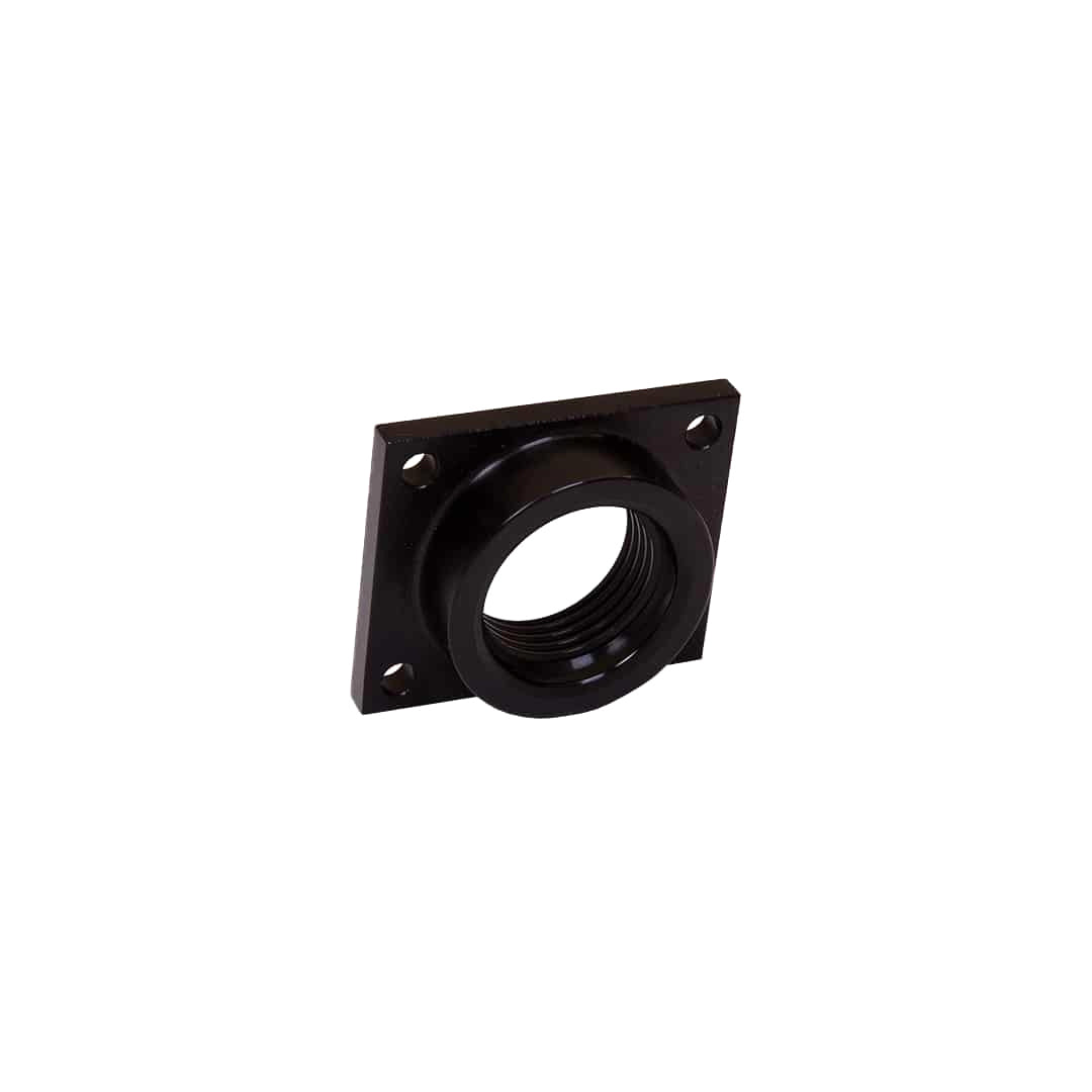 Waterman Racing Comp. WRC-29007 Fuel Pump Adapter, 12 AN Port, Black Anodized Aluminum