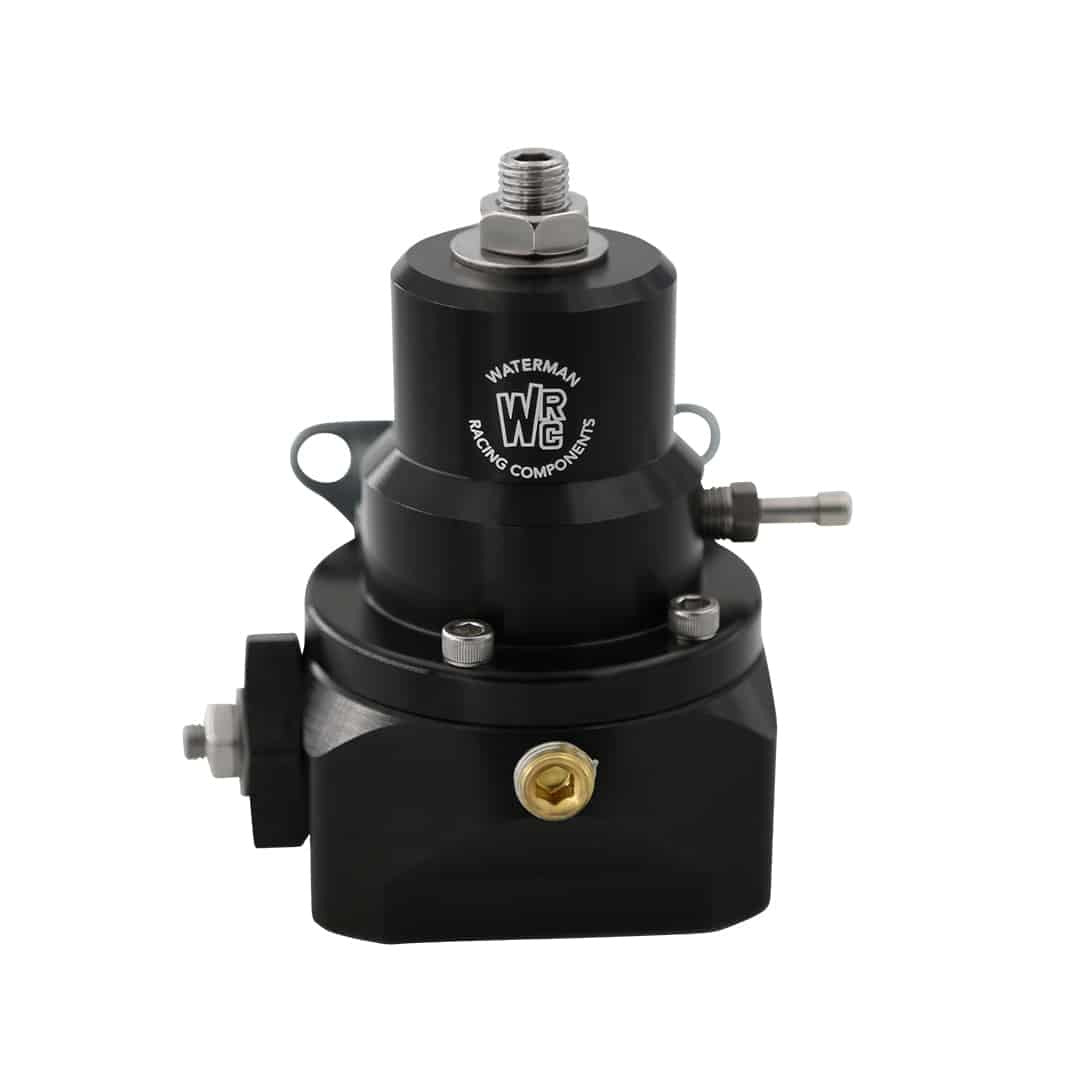 Waterman Racing Comp. WRC-43214 Dual Adjustable Fuel Pressure Regulator for Alcohol Log Carburetors