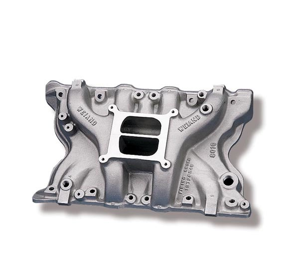 Weiand 8010 Action Plus Dual-Plane Intake Manifold for Ford Cleveland and Modified Engines