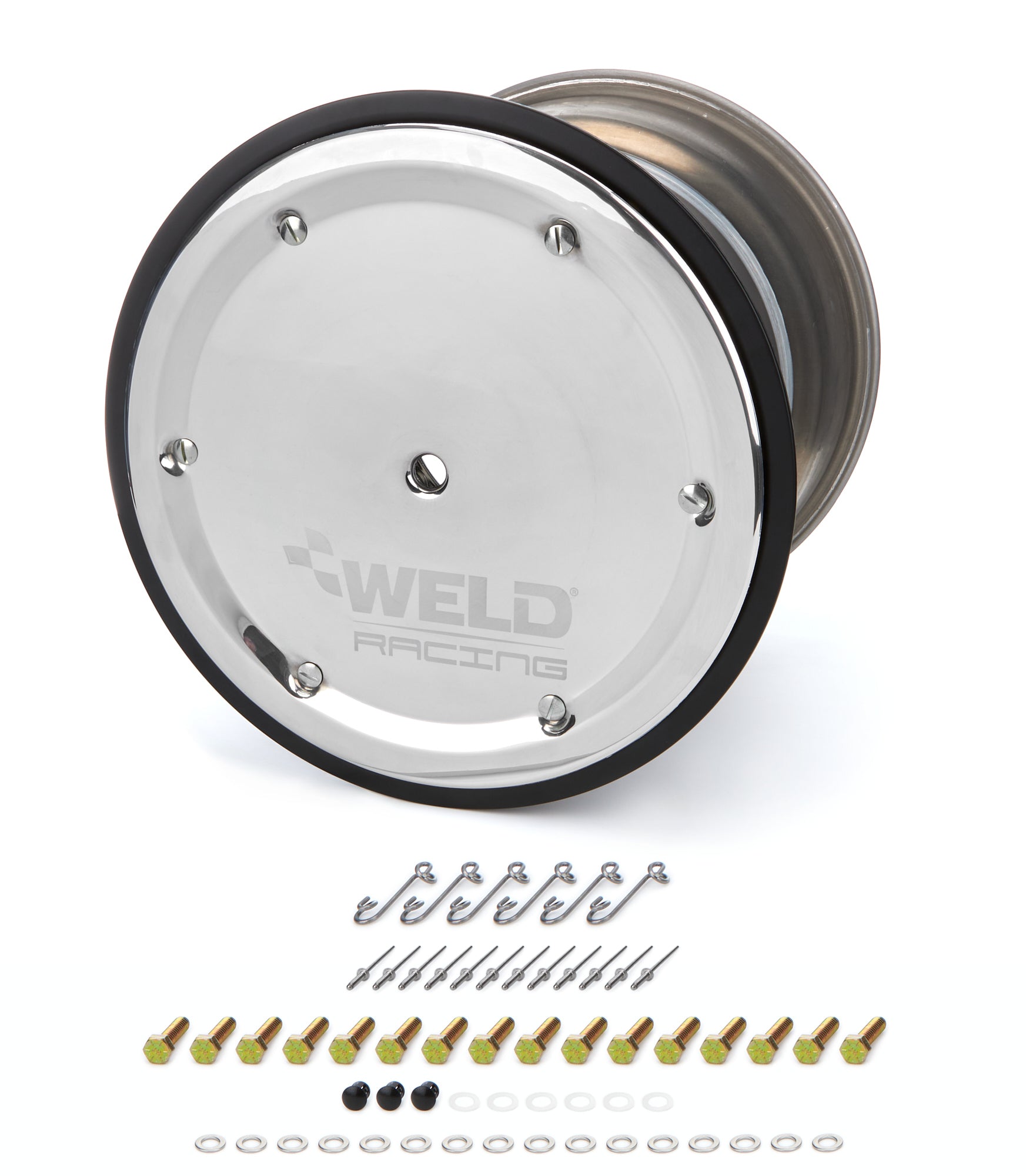 WELD Racing 559-5455M-6 Wide 5 XL Beadlock Wheel, 15 x 14 in, 5 in Backspacing