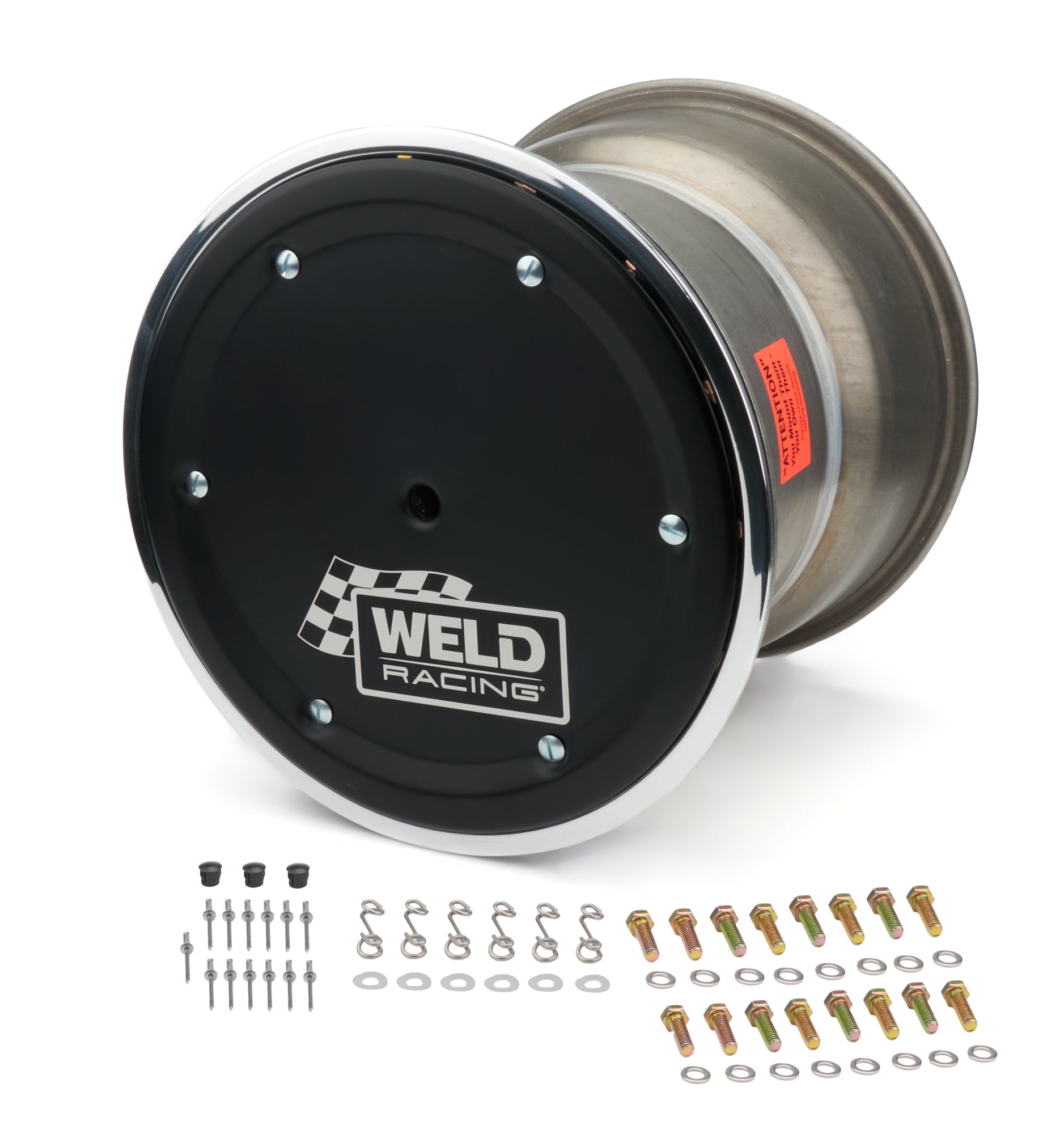 WELD Racing 559-5456BC-6 Wide 5 XL Beadlock Wheel, 15 x 14 Inch, 6 Inch Backspacing