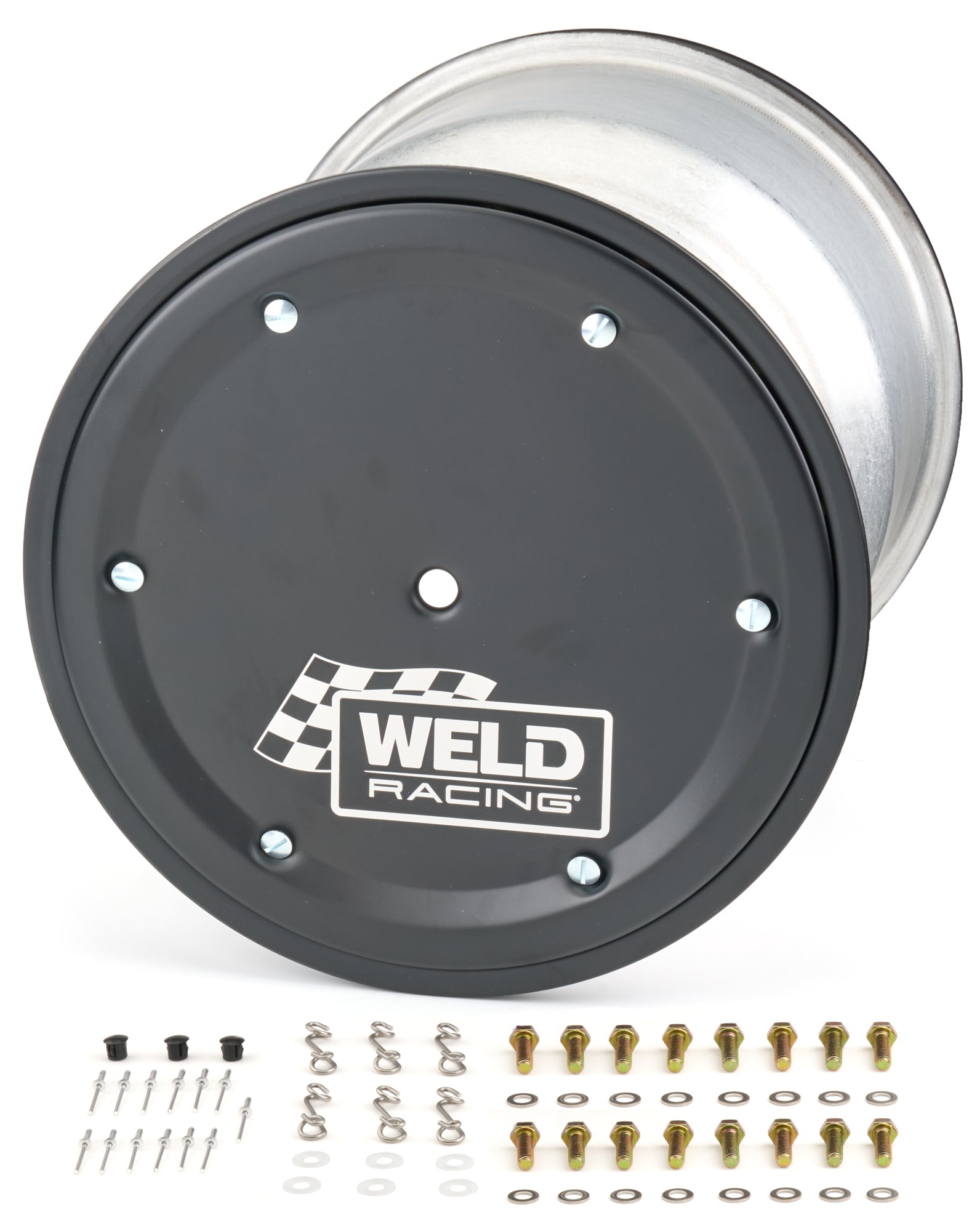 WELD Racing Magnum Sprint 735B-517B57K-6 15 x 17-Inch 42-Spline Beadlock Wheel