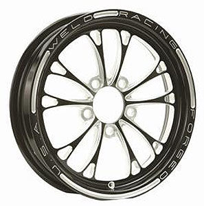 Weld Racing V-Series Front Drag Wheel 84B-15272, 15 x 3.5 in, 5 x 4.75 in Bolt Pattern