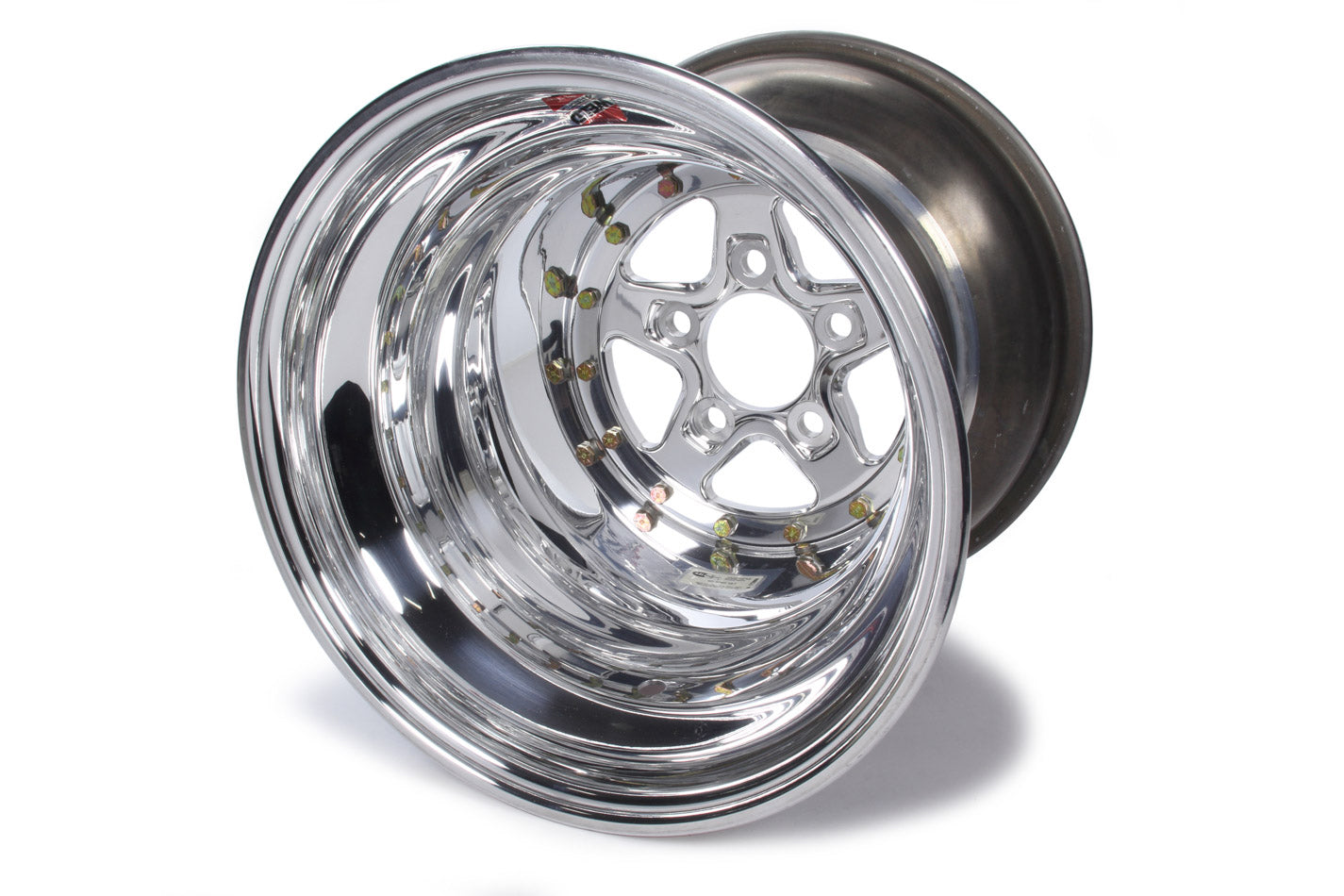 WELD Racing 88-512276 15x12in Aluma Star Wheel 5x4.75in 3-3 8in BS