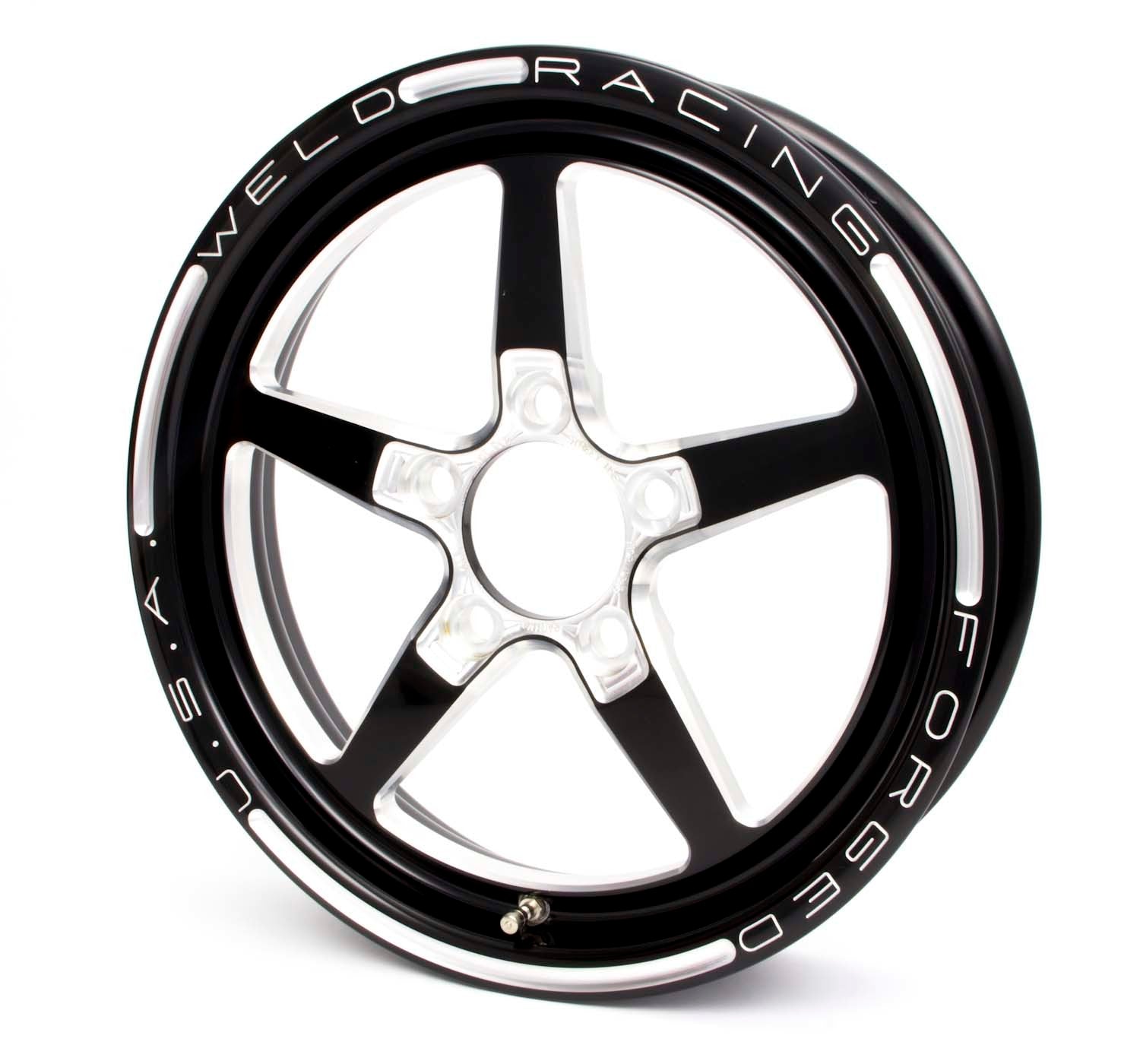WELD Racing Aluma Star Front Runner Wheel 88B-15202, 15 x 3.5 in, 5 x 4.5 in Bolt Pattern