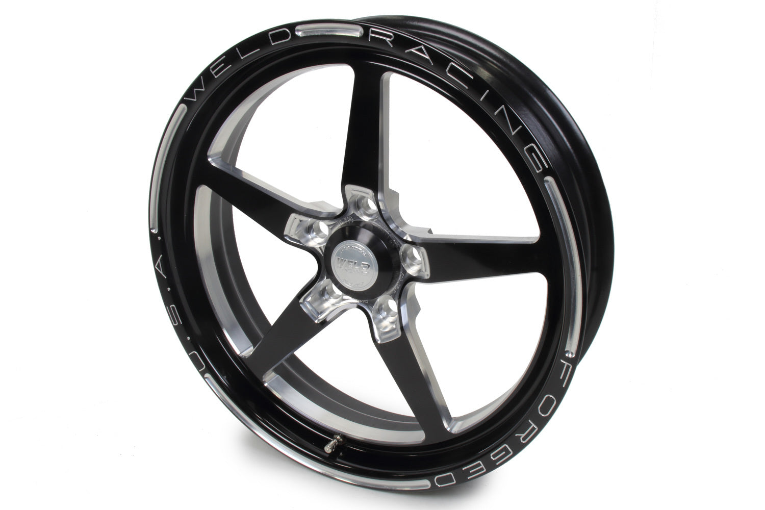 WELD Racing Alumastar Frontrunner 88B-1704204 17 x 4.5-Inch Black Anodized Aluminum Wheel