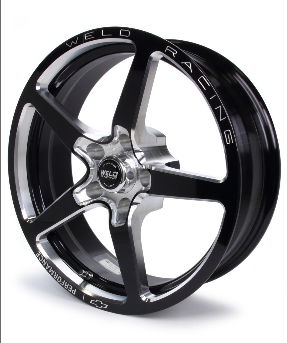 WELD Racing 88B-1806N-GM Alumastar Frontrunner 18 x 6-Inch Wheel, 5 x 120 mm Bolt Pattern