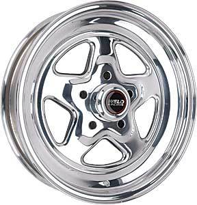 WELD Racing Prostar Wheel 96-54200, 15 x 3.5 in, 5 x 4.5 in Bolt Pattern