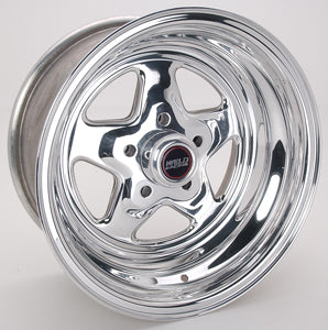 WELD Racing Prostar Wheel 96-58206, 15 x 8 Inch, 5 x 4.5 Inch Bolt Pattern, Polished Aluminum