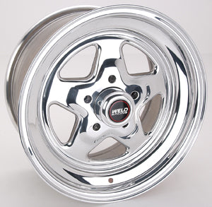 WELD Racing Prostar Wheel 96-58210, 15 x 8 in, 5 x 4.50 in Bolt Pattern, Polished Aluminum