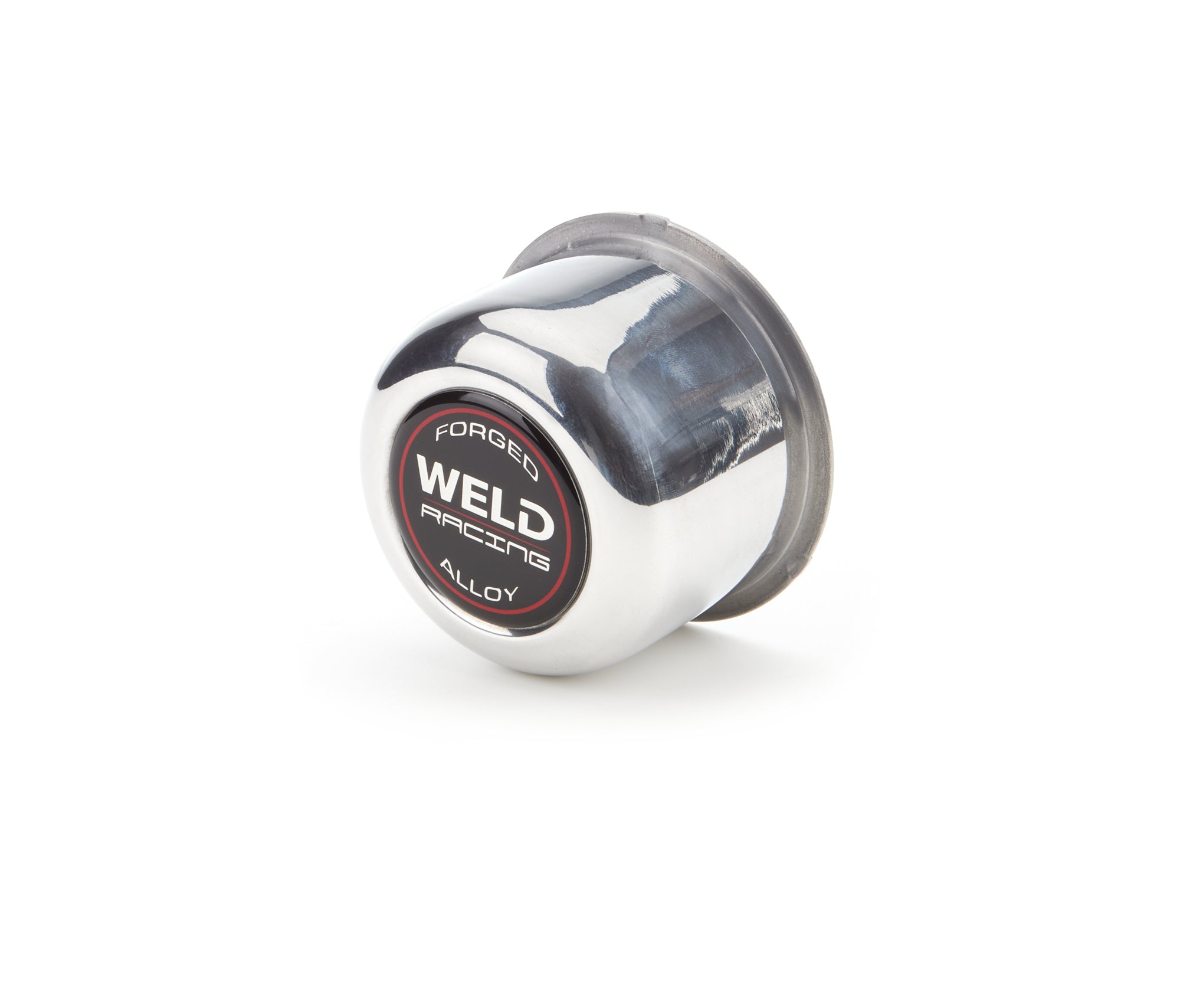 WELD Racing P605-5073 Polished Aluminum Wheel Center Cap, 3.125-Inch OD Push-Through