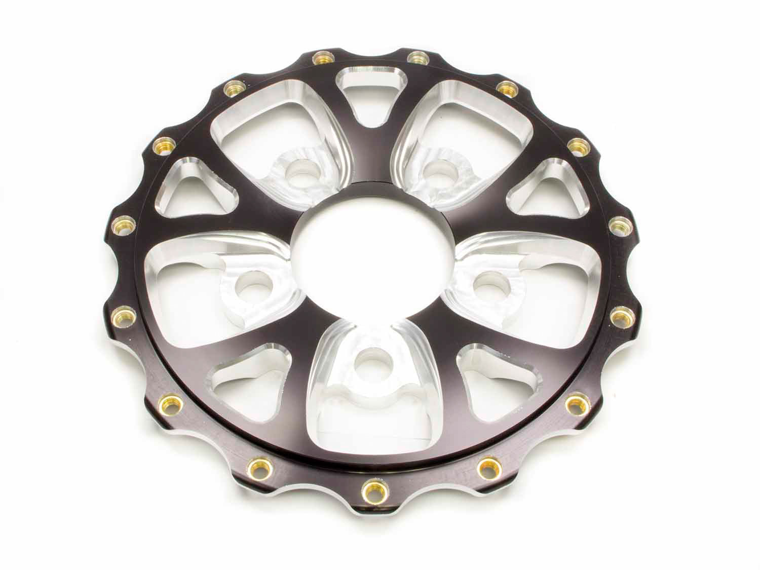 WELD Racing P613B-84 B V-Series Rear Wheel Center, 5 x 4.75-Inch Bolt Pattern, Black Anodized/Machined Aluminum