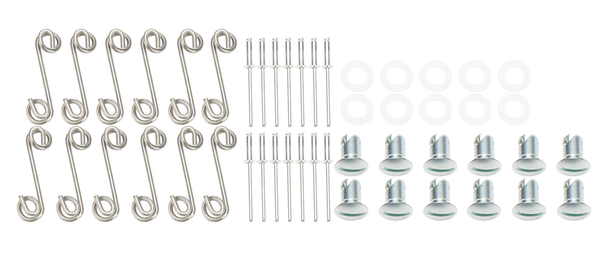 Weld Racing P650-4600 Mud Cover Repair Kit with Quick-Turn Fasteners and Washers