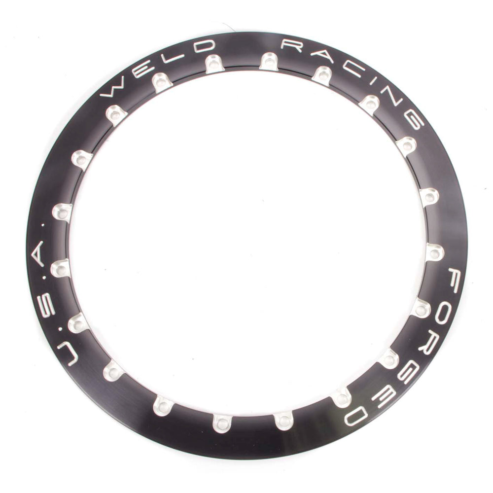 WELD Racing P650-5179B Black Anodized 20-Hole Beadlock Ring for 15-Inch Wheels