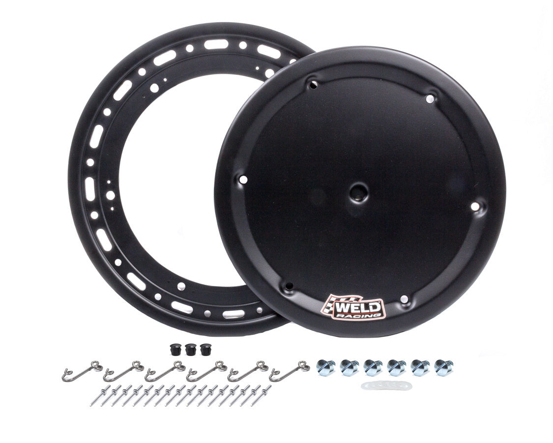 WELD Racing P650B-5315-6 15-Inch 16-Hole Beadlock Ring with 6-Hole Cover