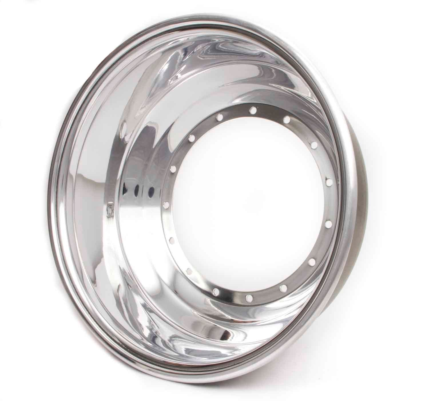 WELD Racing P856-5558 15 x 5.63-Inch Inner Wheel Shell, 5-Inch Offset, Polished Aluminum
