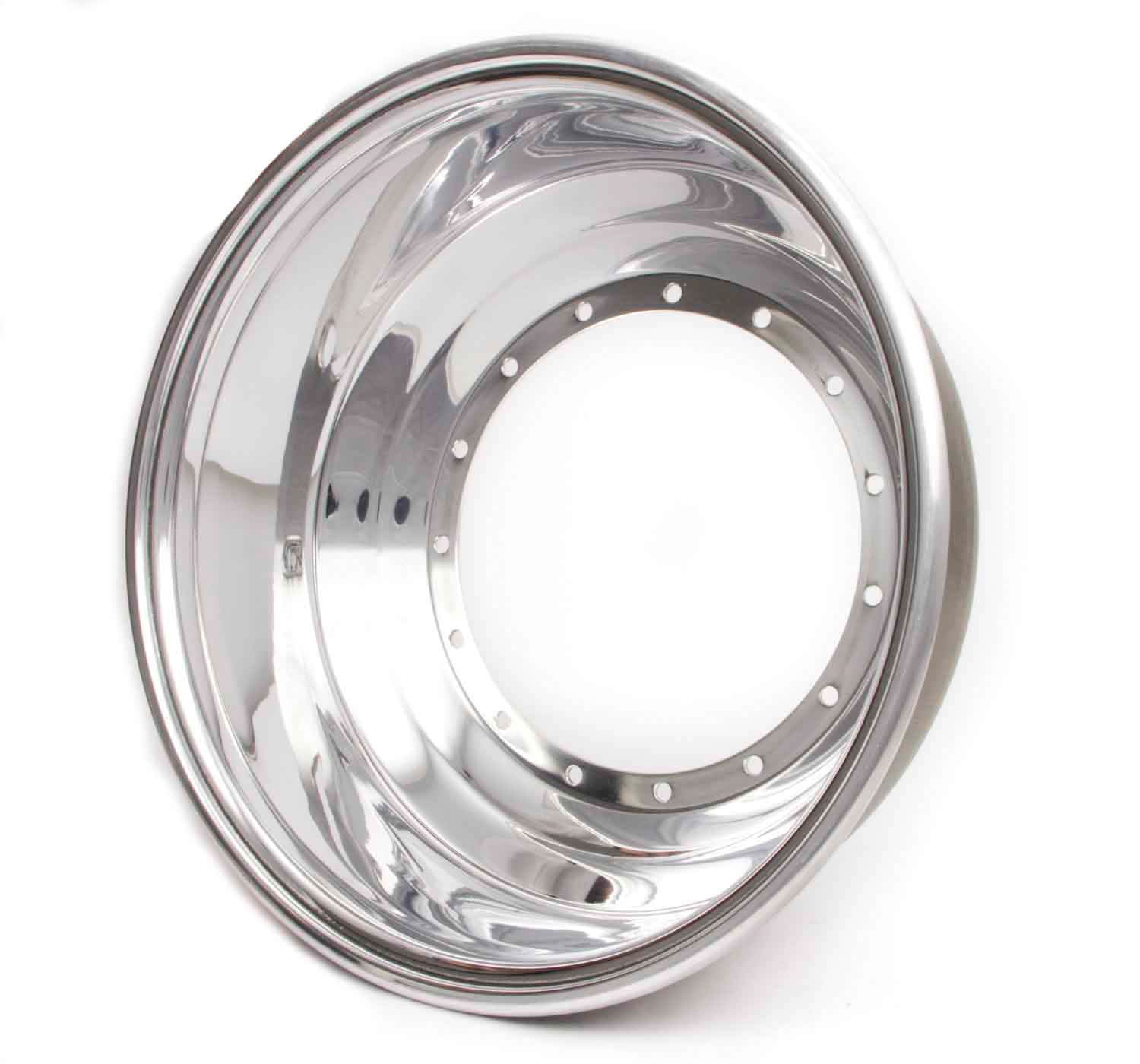 WELD Racing P856-5758 15 x 7.63-Inch Polished Aluminum Wheel Shell Inner Half