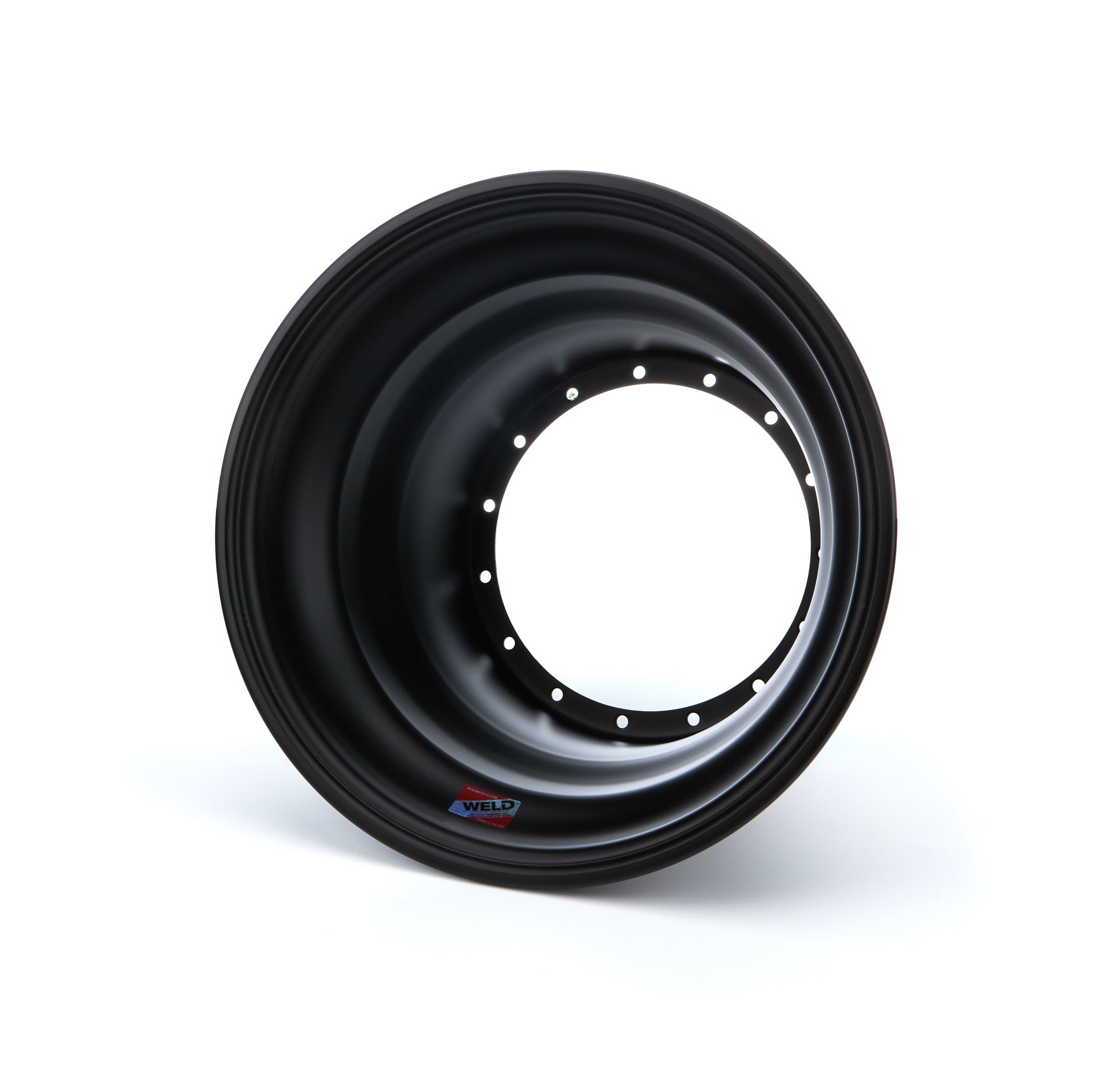 WELD Racing P857B-5914 Sprint Outer Wheel Half, 15 x 9.25-Inch, Black