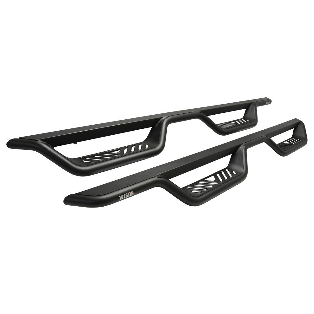 Westin Outlaw Drop Nerf Step Bars with Mounting Kit, Part Number 20-14195, for 2021–2022 Ford Bronco 4-Door