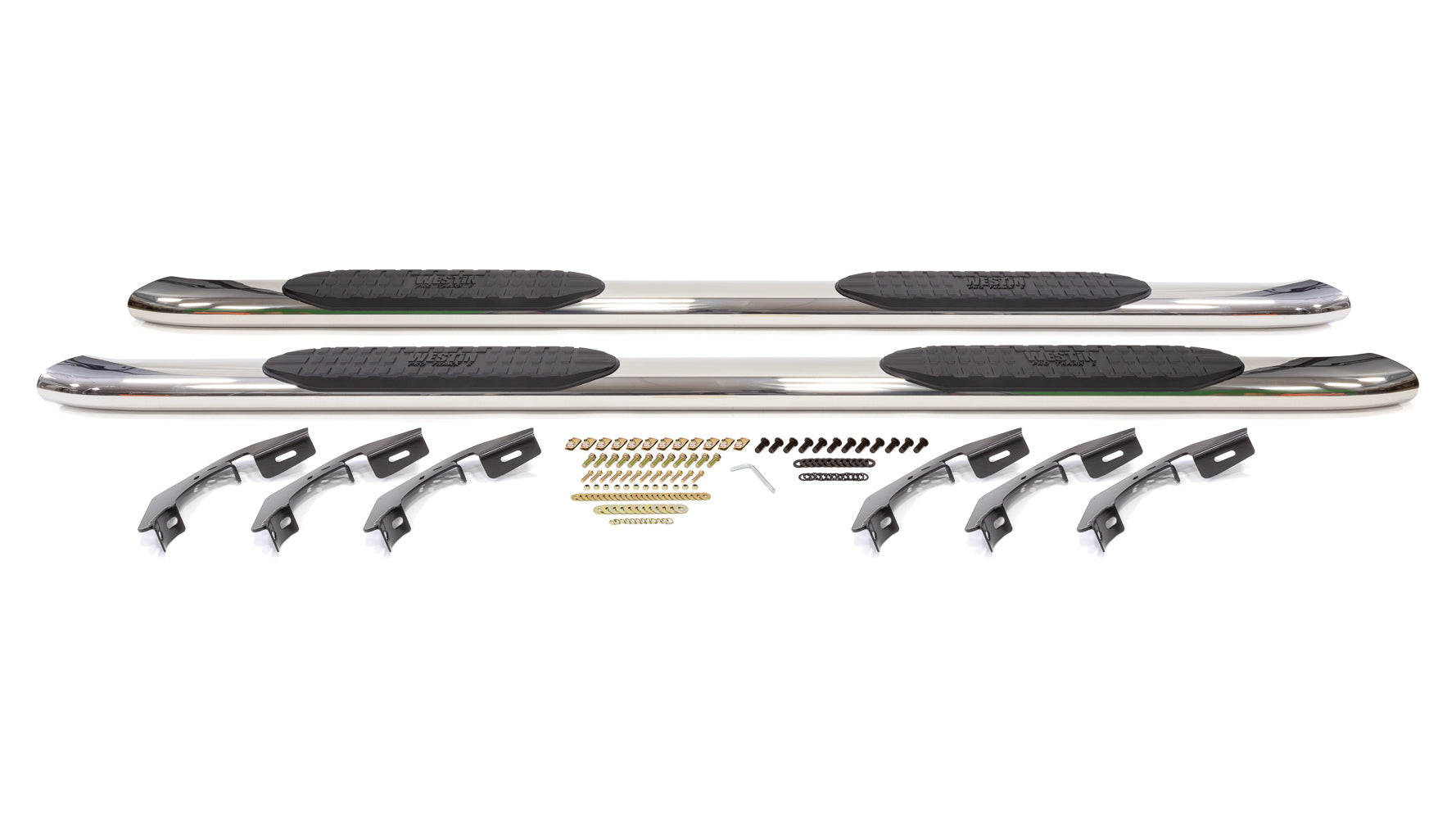 Westin Pro Traxx 5-Inch Oval Step Bars 21-51330 for 1999-2016 Ford F-250 Crew Cab